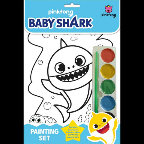 Baby Shark Painting Set