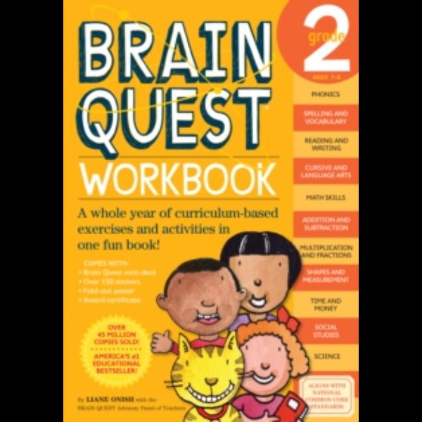 Brain Quest Workbook Grade 2