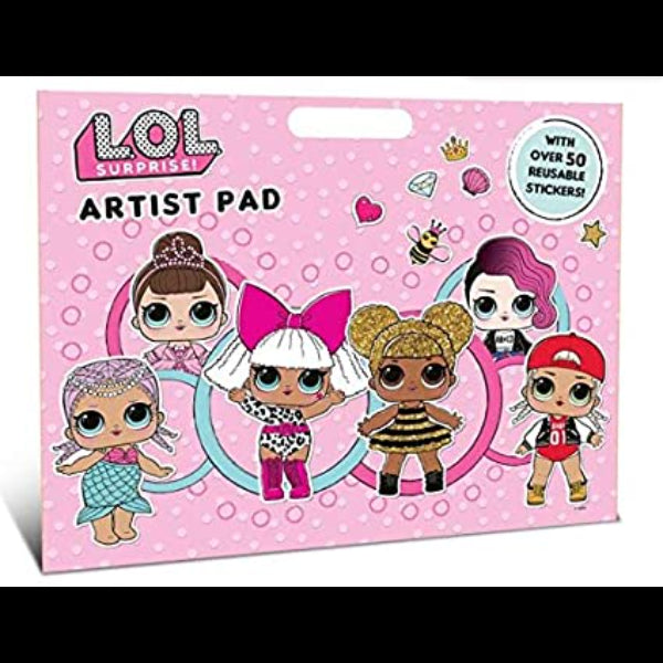 Lol Surprise Artist Pad With Stickers