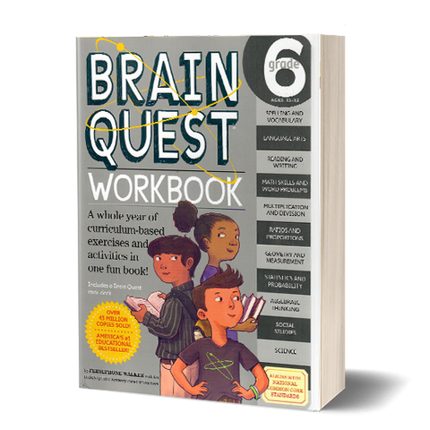 Brain Quest Workbook Grade 6