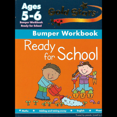 Golden stars bumper work book ages 5 6