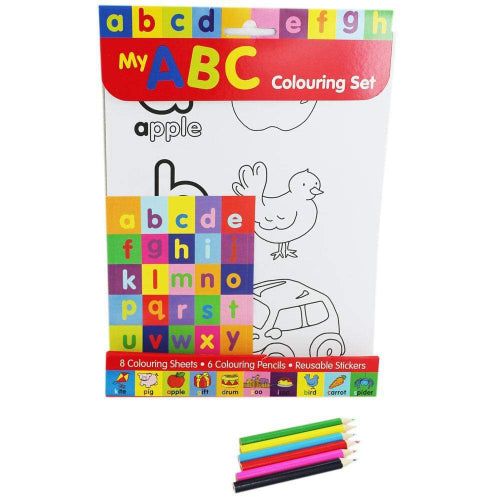 My Abc Colouring Set