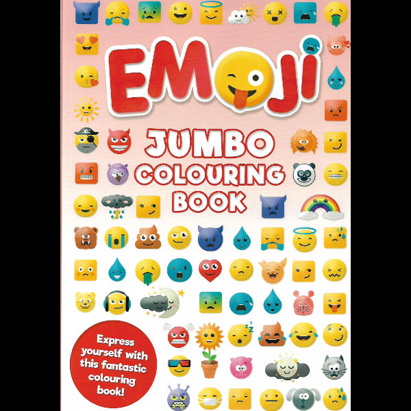 Emoji Jumbo Colouring Book